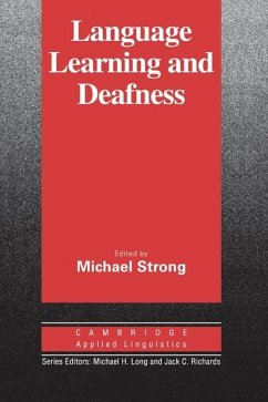 Language Learning and Deafness (eBook, PDF)