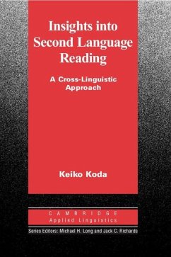 Insights into Second Language Reading (eBook, PDF) - Koda, Keiko