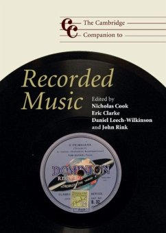 Cover Cambridge Companion to Recorded Music (eBook, PDF)