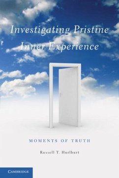 Cover Investigating Pristine Inner Experience (eBook, PDF)