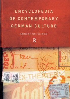 Cover Encyclopedia of Contemporary German Culture (eBook, ePUB)