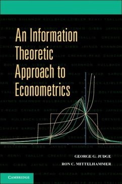 Information Theoretic Approach to Econometrics (eBook, PDF) - Judge, George G.
