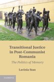 Transitional Justice in Post-Communist Romania (eBook, PDF)