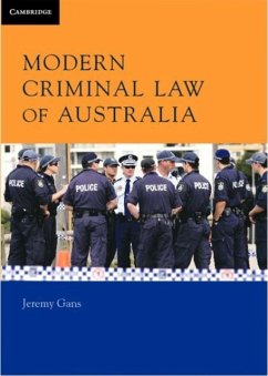 Cover Modern Criminal Law of Australia (eBook, PDF)