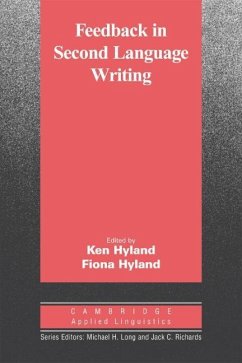 Feedback in Second Language Writing (eBook, PDF) - Hyland, Ken