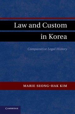 Law and Custom in Korea (eBook, PDF) - Kim, Marie Seong-Hak