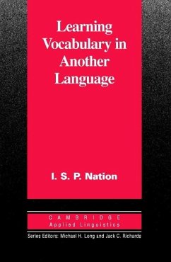 Learning Vocabulary in Another Language (eBook, PDF) - Nation, I. S. P.