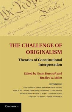 Challenge of Originalism (eBook, PDF)