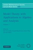 Model Theory with Applications to Algebra and Analysis: Volume 2 (eBook, PDF)