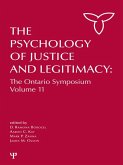 The Psychology of Justice and Legitimacy (eBook, ePUB)
