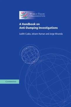 Cover Handbook on Anti-Dumping Investigations (eBook, PDF)
