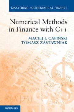 Cover Numerical Methods in Finance with C++ (eBook, PDF)