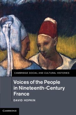 Voices of the People in Nineteenth-Century France (eBook, PDF) - Hopkin, David