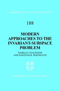 Modern Approaches to the Invariant-Subspace Problem (eBook, PDF) - Chalendar, Isabelle