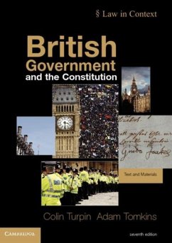 Cover British Government and the Constitution (eBook, PDF)
