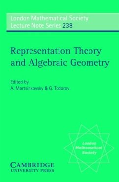 Cover Representation Theory and Algebraic Geometry (eBook, PDF)