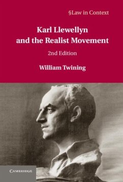 Karl Llewellyn and the Realist Movement (eBook, PDF) - Twining, William