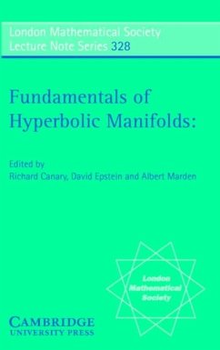 Cover Fundamentals of Hyperbolic Manifolds (eBook, PDF)