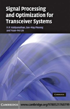 Signal Processing and Optimization for Transceiver Systems (eBook, PDF) - Vaidyanathan, P. P.