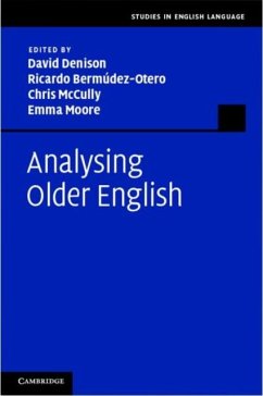 Cover Analysing Older English (eBook, PDF)