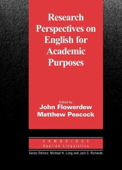 Research Perspectives on English for Academic Purposes (eBook, PDF) - Flowerdew, John
