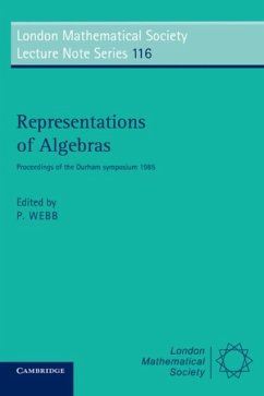 Cover Representations of Algebras (eBook, PDF)