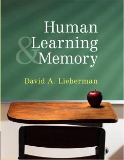 Cover Human Learning and Memory (eBook, PDF)