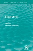 Social Choice (Routledge Revivals) (eBook, PDF)