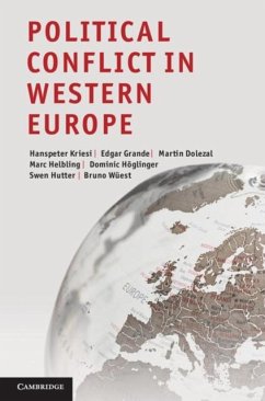Political Conflict in Western Europe (eBook, PDF) - Kriesi, Hanspeter