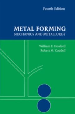 Metal Forming (eBook, PDF) - Hosford, William F.