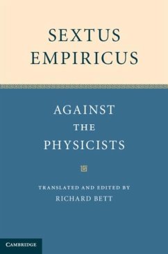 Sextus Empiricus (eBook, PDF) - Bett, Richard