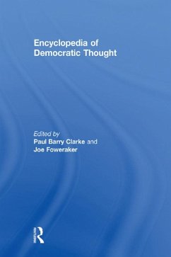 Cover Encyclopedia of Democratic Thought (eBook, PDF)