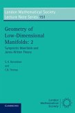 Geometry of Low-Dimensional Manifolds: Volume 2 (eBook, PDF)