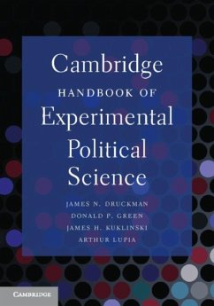 Cambridge Handbook of Experimental Political Science (eBook, PDF)