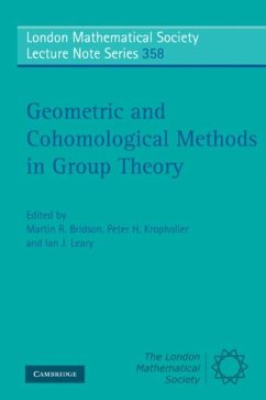Cover Geometric and Cohomological Methods in Group Theory (eBook, PDF)