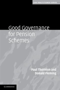 Good Governance for Pension Schemes (eBook, PDF) - Thornton, Paul