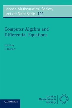 Cover Computer Algebra and Differential Equations (eBook, PDF)