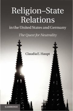 Cover Religion-State Relations in the United States and Germany (eBook, PDF)