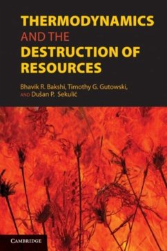 Cover Thermodynamics and the Destruction of Resources (eBook, PDF)