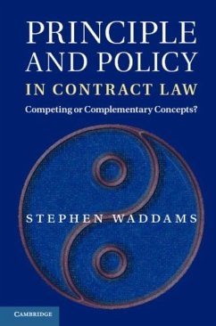 Principle and Policy in Contract Law (eBook, PDF) - Waddams, Stephen
