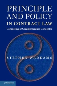 Cover Principle and Policy in Contract Law (eBook, PDF)
