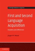 First and Second Language Acquisition (eBook, PDF)