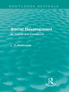 Cover Social Development (Routledge Revivals) (eBook, PDF)