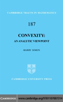 Convexity (eBook, PDF) - Simon, Barry