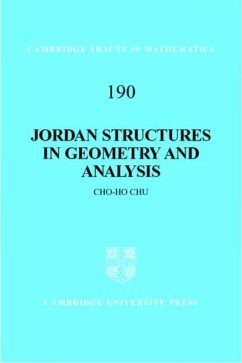 Cover Jordan Structures in Geometry and Analysis (eBook, PDF)