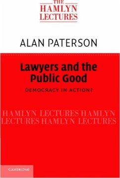 Lawyers and the Public Good (eBook, PDF) - Paterson, Alan