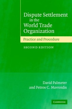 Cover Dispute Settlement in the World Trade Organization (eBook, PDF)