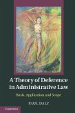 Theory of Deference in Administrative Law (eBook, PDF)
