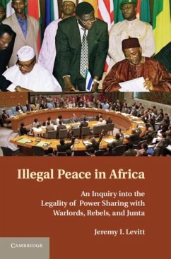 Illegal Peace in Africa (eBook, PDF) - Levitt, Jeremy I.