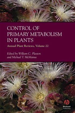 Cover Annual Plant Reviews, Control of Primary Metabolism in Plants (eBook, PDF)
